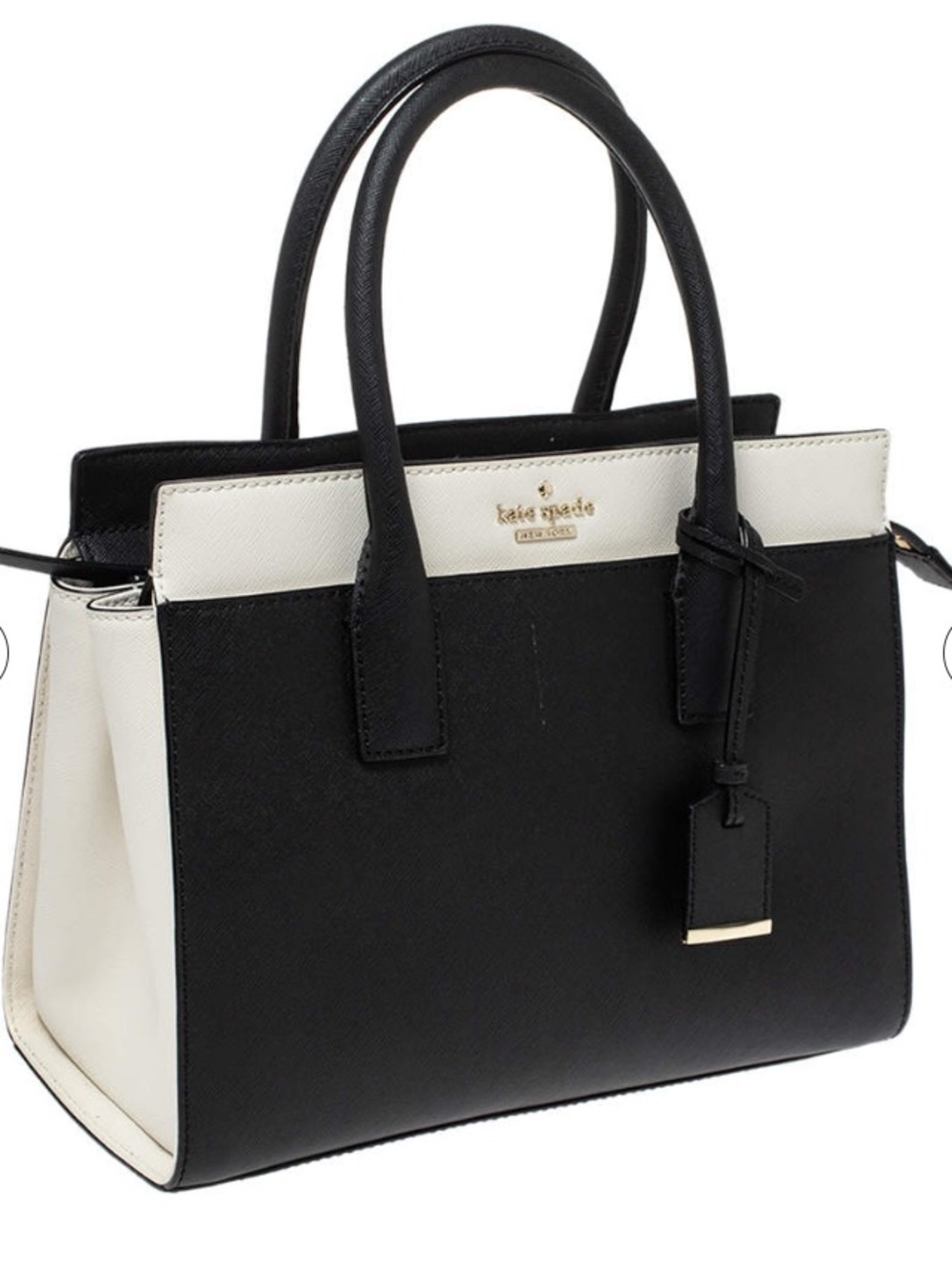 kate spade Cameron Street Candace Tote - Black/White